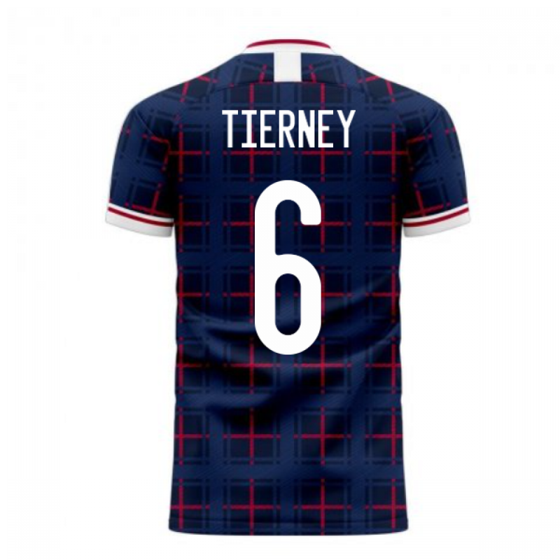 Scotland 2020-2021 Home Concept Shirt (Fans Culture) (TIERNEY 6)