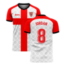 Seville 2020-2021 Home Concept Football Kit (Libero) (JORDAN 8)