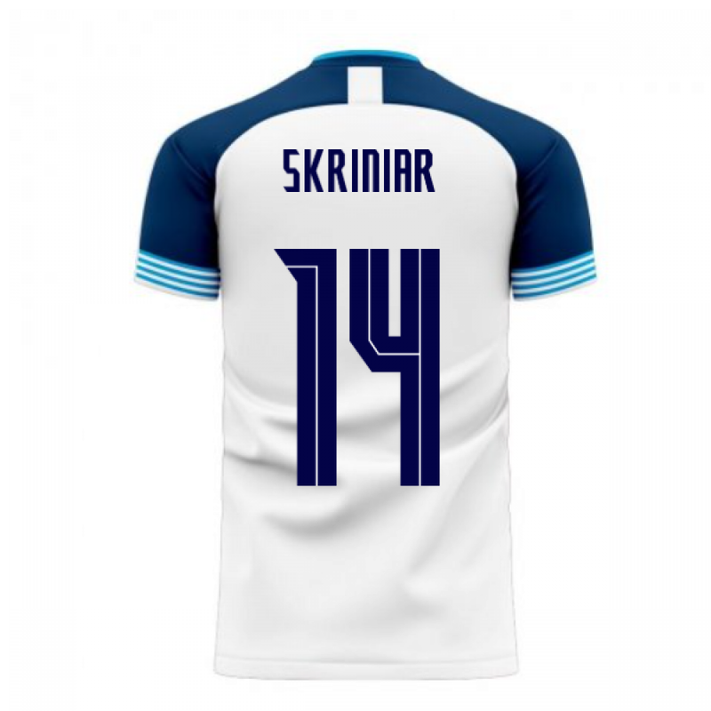 Slovakia 2020-2021 Home Concept Football Kit (Libero) (SKRINIAR 14)