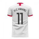 South Korea 2020-2021 Away Concept Football Kit (Libero) (H C HWANG 11)