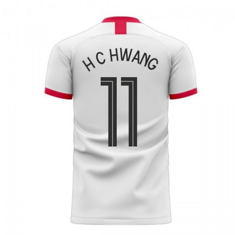 South Korea 2020-2021 Away Concept Football Kit (Libero) (H C HWANG 11)