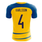 Sweden 2020-2021 Home Concept Football Kit (Airo) (KARLSSON 4)