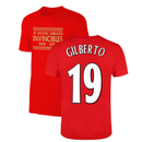 The Invincibles 49 Unbeaten T-Shirt (Red) (GILBERTO 19)