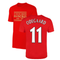 The Invincibles 49 Unbeaten T-Shirt (Red) (ODEGAARD 11)