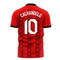 Turkey 2020-2021 Home Concept Football Kit (Libero) (CALHANOGLU 10)