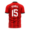 Turkey 2020-2021 Home Concept Football Kit (Libero) (DEMIRAL 15)