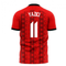 Turkey 2020-2021 Home Concept Football Kit (Libero) (YAZICI 11)