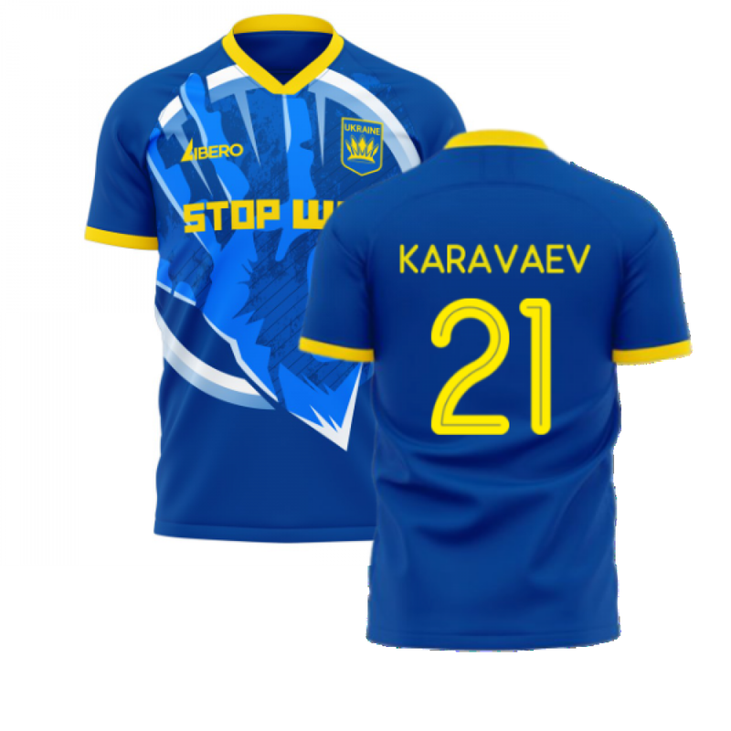Ukraine Stop War Graphic Concept Kit (Libero) - Blue (KARAVAEV 21)
