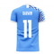 Uruguay 2020-2021 Home Concept Football Kit (Libero) (DARWIN 11)