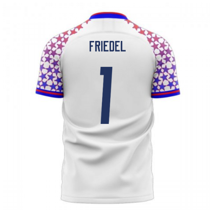 USA 2020-2021 Home Concept Football Kit (Libero) (FRIEDEL 1)