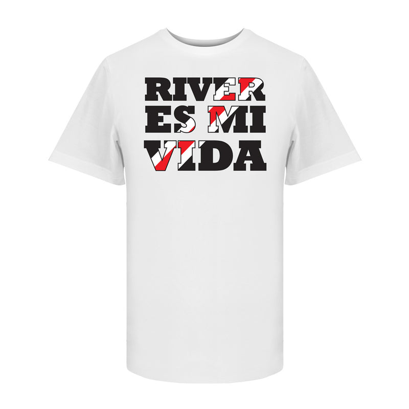 River Plate 'River Es Mi Vida' t-shirt - White