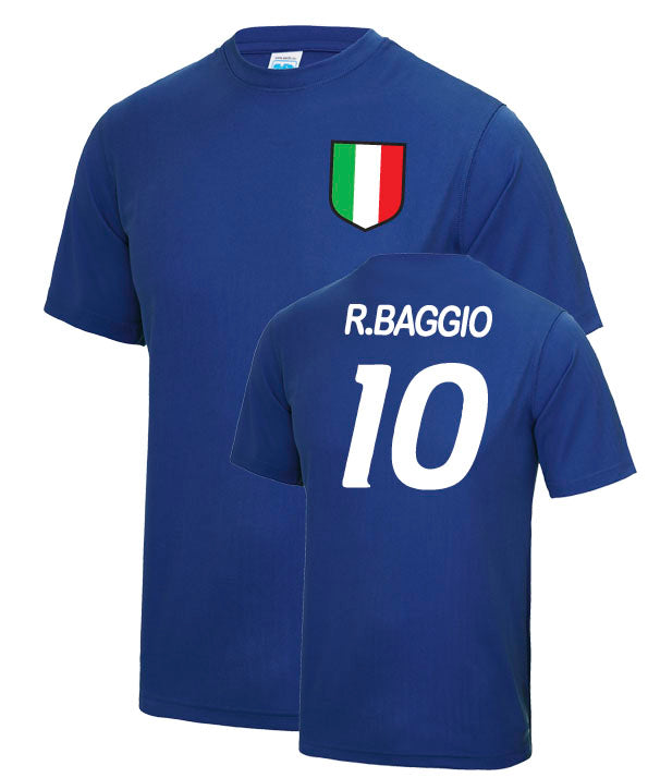 Roberto Baggio Italy World Cup Football T Shirt