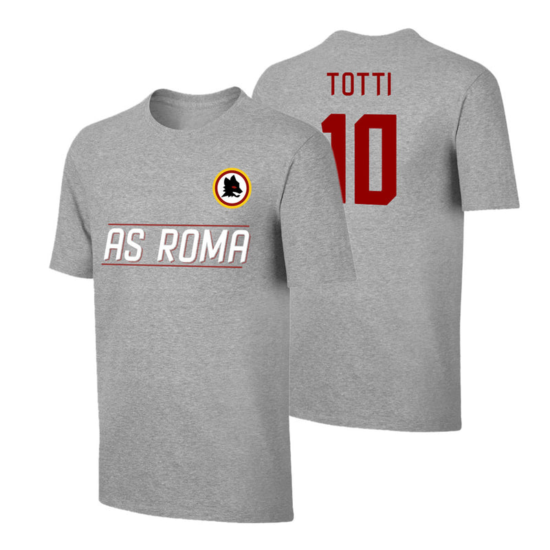 Roma 'Lupo' t-shirt TOTTI - Grey