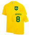 Sócrates Brazil World Cup Football Fancy Dress Player T Shirt