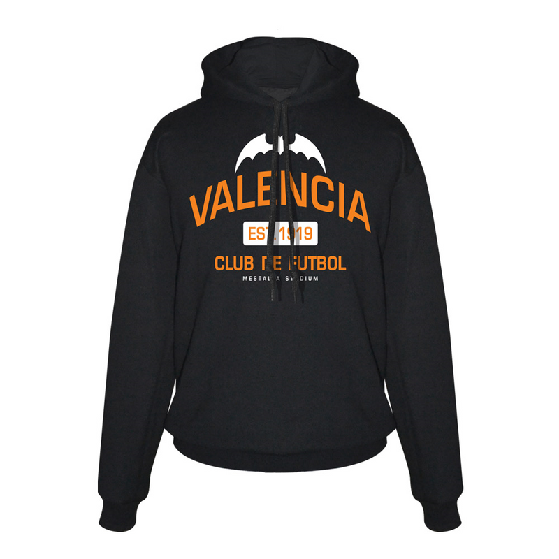 Valencia 'Est.1919' footer with hood - Black